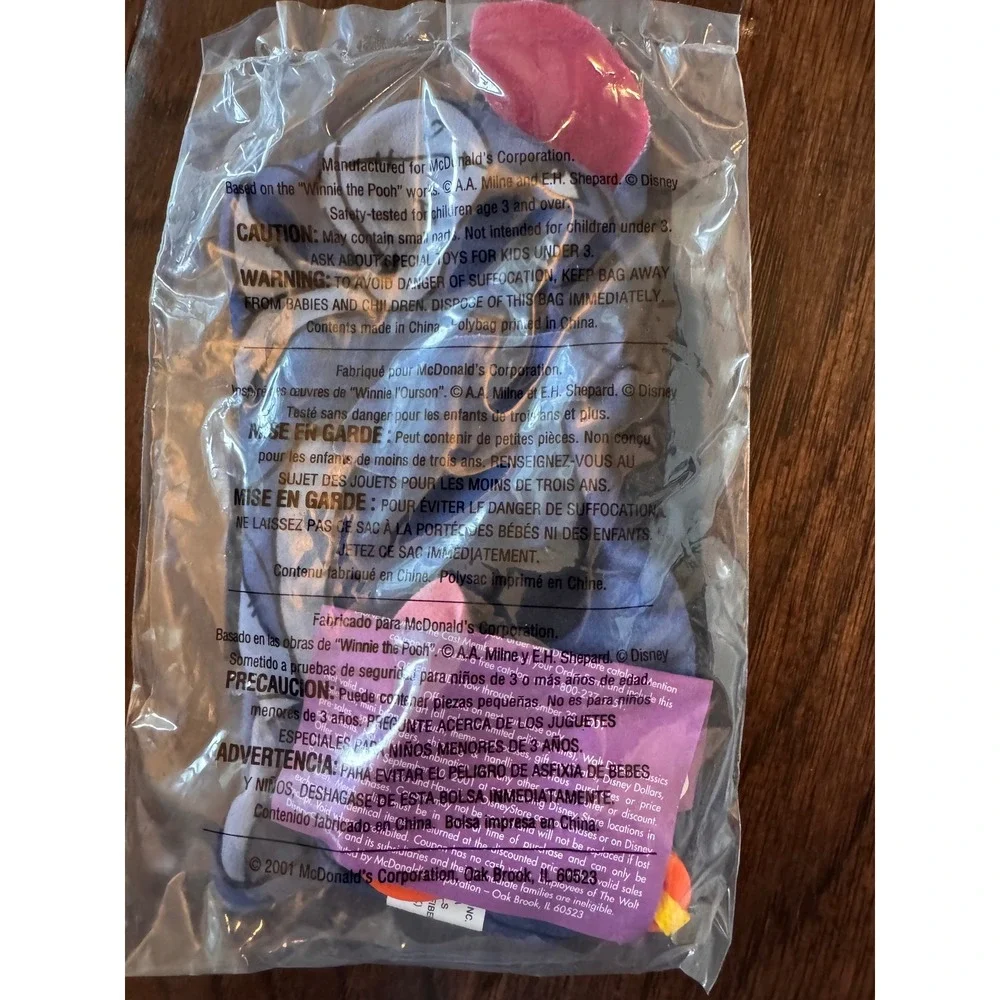 2001 McDonald's Disney Book of Pooh Toys 4 Complete Sets of 8 Sealed